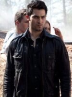 Tyler Hoechlin Teen Wolf Black Leather Jacket