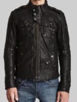 Tyler Hoechlin Teen Wolf Black Leather Jacket