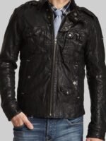 Tyler Hoechlin Teen Wolf Black Leather Jacket