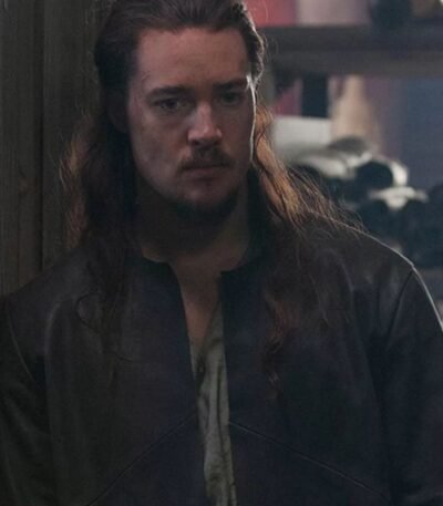 Uhtred The Last Kingdom Black Leather Jacket