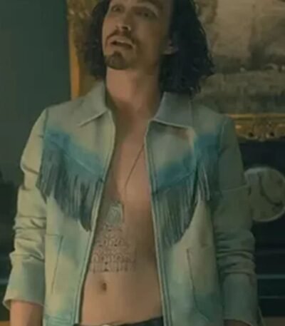 Umbrella Academy S03 Klaus Hargreeves Blue Fringe JacketUmbrella Academy S03 Klaus Hargreeves Blue Fringe Jacket