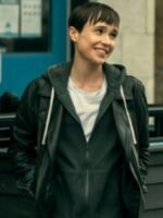 Umbrella Academy Vanya Hargreeves Asymmetrical Zipper Jacket