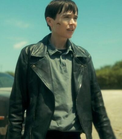 Umbrella Academy Vanya Hargreeves Asymmetrical Zipper Jacket