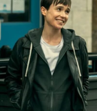 Umbrella Academy Vanya Hargreeves Asymmetrical Zipper Jacket