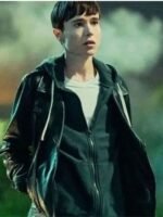 Umbrella Academy Vanya Hargreeves Asymmetrical Zipper Jacket