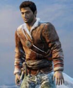 Uncharted 2 Nathan Drake Leather Jacket