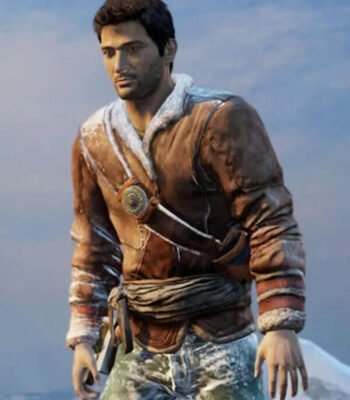 Uncharted 2 Nathan Drake Leather Jacket