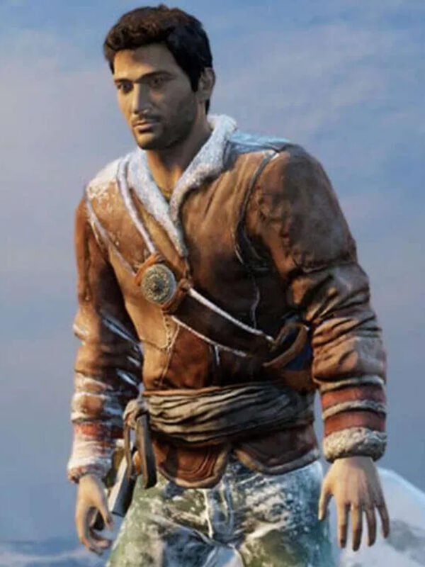 Uncharted 2 Nathan Drake Leather Jacket