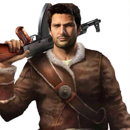 Uncharted 2 Nathan Drake Leather Jacket