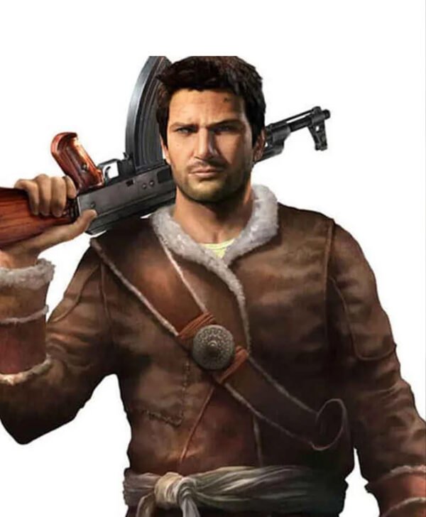 Uncharted 2 Nathan Drake Leather Jacket