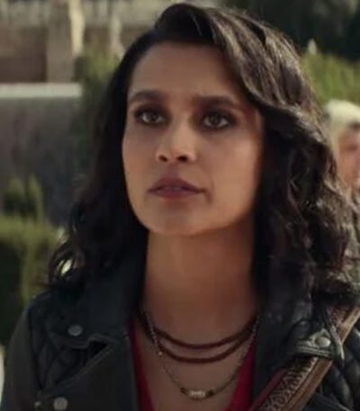 Uncharted Chloe Frazer Black Quilted Leather Jacket