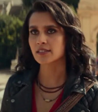 Uncharted Chloe Frazer Black Quilted Leather Jacket