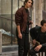 Uncharted Chloe Frazer Maroon Bomber Jacket