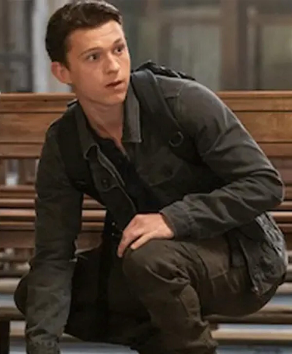 Uncharted Nathan Drake Black Trucker Jacket