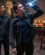 Uncharted Nathan Drake Black Trucker Jacket