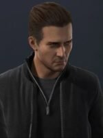 Uncharted Rafe Adler Black Bomber Jacket