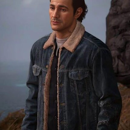 Uncharted Samuel Drake Denim Trucker Jacket