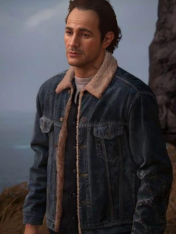 Uncharted Samuel Drake Denim Trucker Jacket