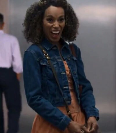 Unprisoned Paige Alexander blue Denim Jacket