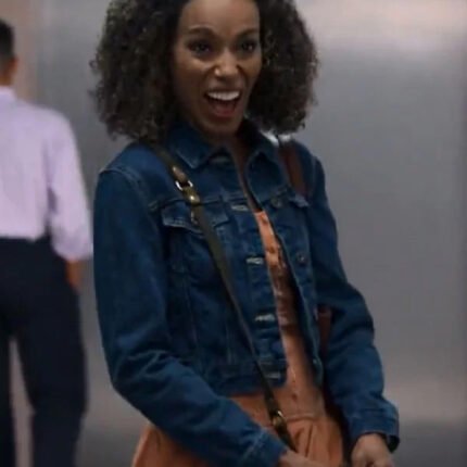 Unprisoned Paige Alexander blue Denim Jacket