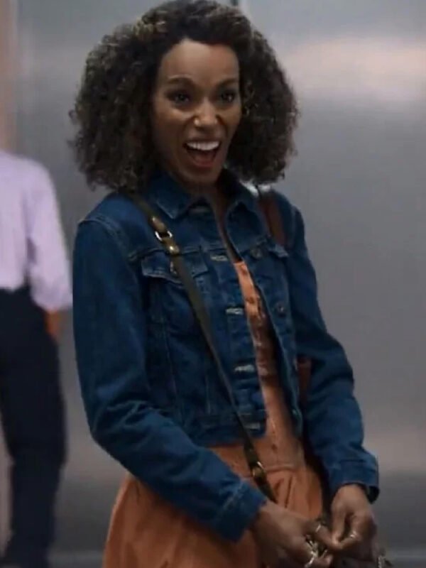 Unprisoned Paige Alexander blue Denim Jacket