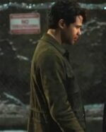 Up Here 2023 Carlos Valdes Green Suede Jacket