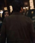 Up Here 2023 Carlos Valdes Green Suede Jacket