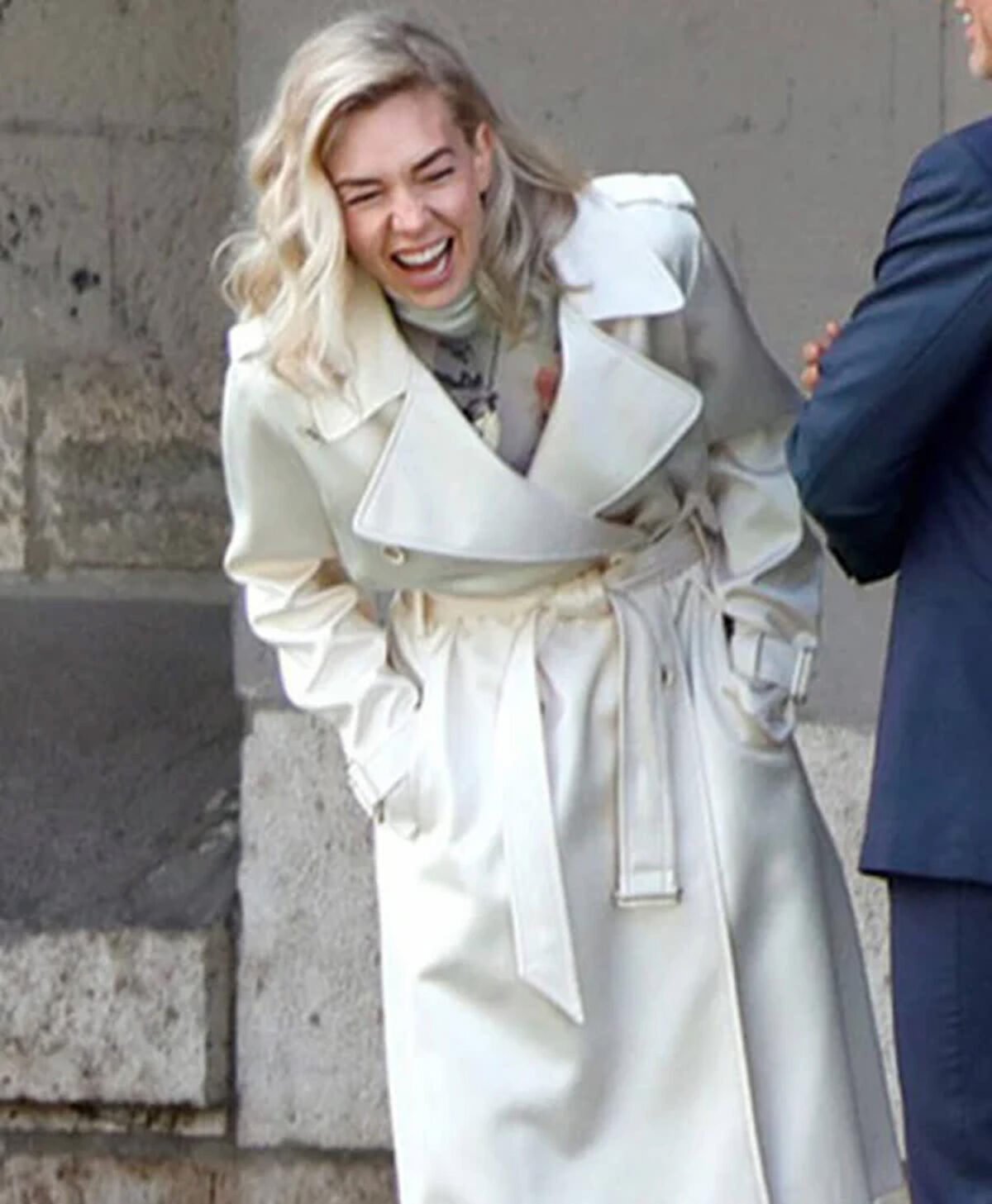 Vanessa Kirby Mission Impossible Fallout White Coat