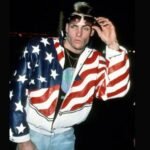 Vanilla Ice Jacket Printed American Flag