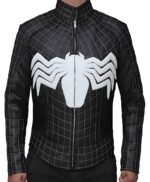 Venom Spiderman Leather Cosplay Costume Jacket