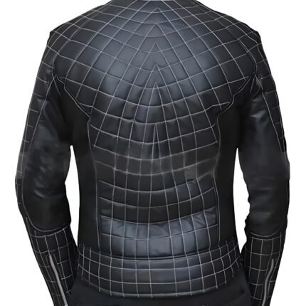 Venom Spiderman Leather Cosplay Costume Jacket