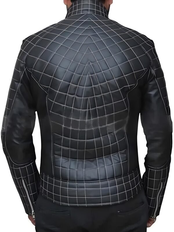 Venom Spiderman Leather Cosplay Costume Jacket