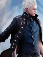 Vergil Leather Coat With Vest