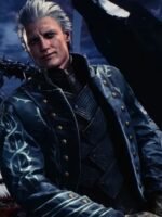 Vergil Leather Coat With Vest