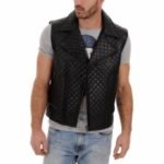 Vest Slim fit Lambskin Genuine Leather