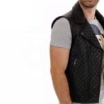 Vest Slim fit Lambskin Genuine Leather
