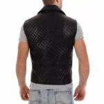 Vest Slim fit Lambskin Genuine Leather