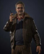Victor Sullivan Uncharted 4 Brown Bomber Leather Jacket