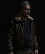 Victor Sullivan Uncharted 4 Brown Bomber Leather Jacket