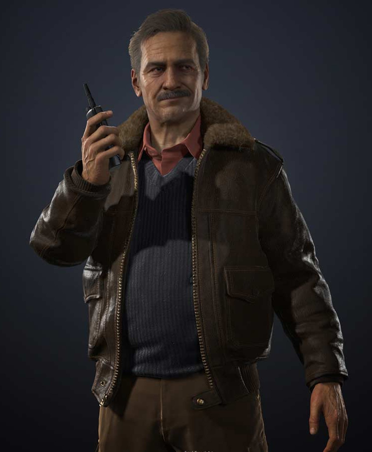 Victor Sullivan Uncharted 4 Brown Bomber Leather Jacket Victor Sullivan Uncharted 4 Brown Bomber Leather Jacket