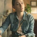 Victoria Pedretti You Love Quinn Blue Denim Jacket
