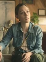 Victoria Pedretti You Love Quinn Blue Denim Jacket