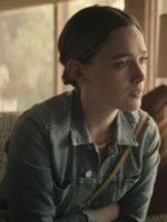 Victoria Pedretti You Love Quinn Blue Denim Jacket