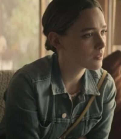 Victoria Pedretti You Love Quinn Blue Denim Jacket