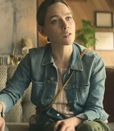 Victoria Pedretti You Love Quinn Blue Denim Jacket