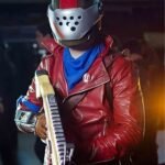 Video Game Fortnite Rust Lord Red Leather Jacket