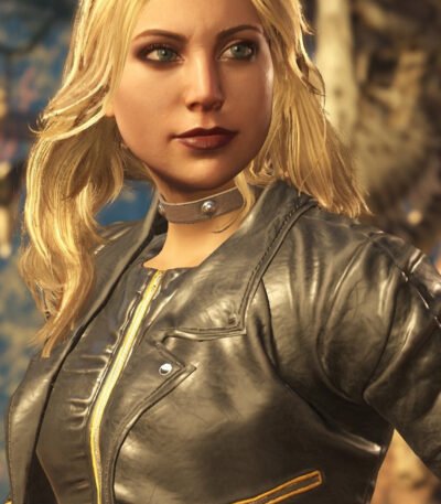Video Game Injustice 2 Black Canary Jacket