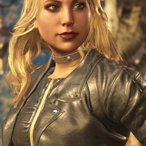 Video Game Injustice 2 Black Canary Jacket