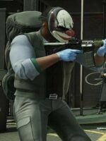 Video Game Payday 3 Chains Nicolas Black Quilted Vest