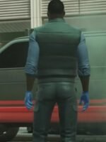 Video Game Payday 3 Chains Nicolas Black Quilted Vest